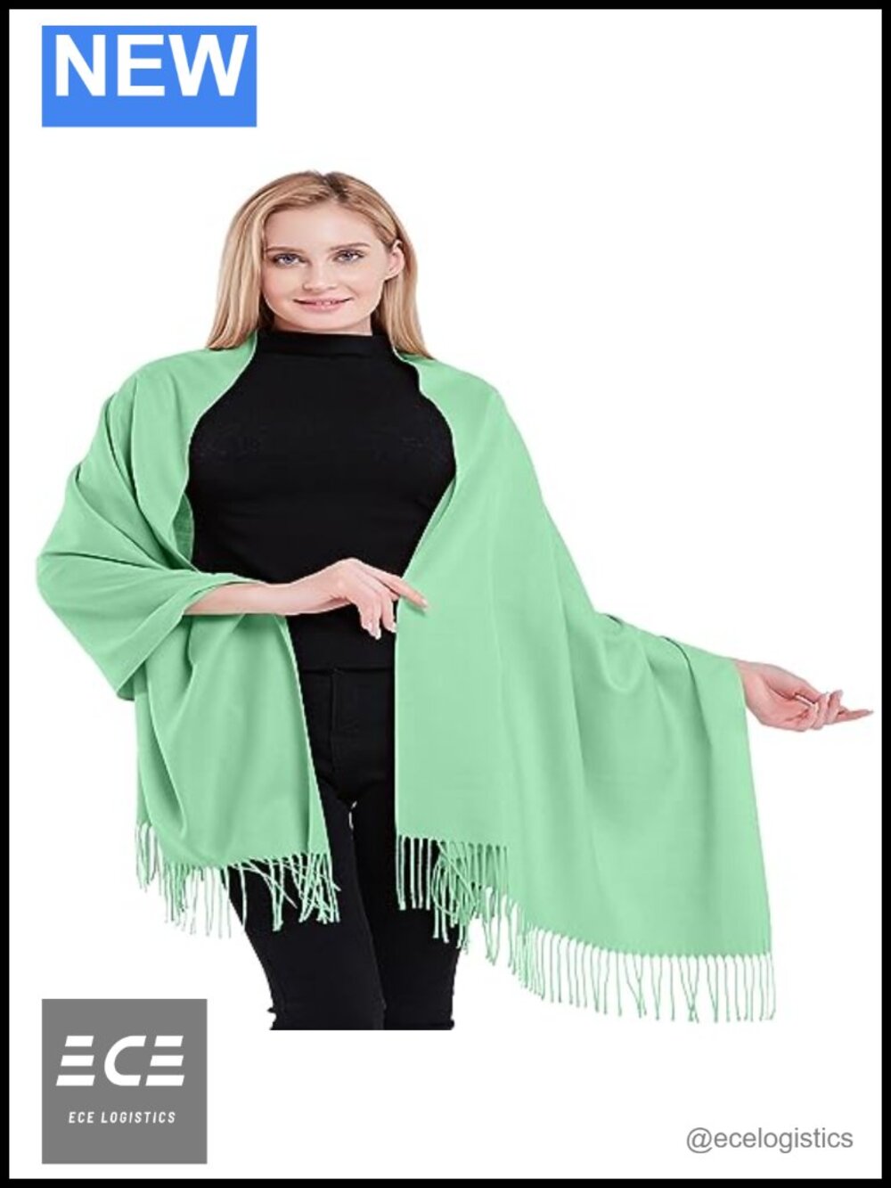 100% Cashmere Shawl Pashmina Scarf Wrap Handmade Nepal